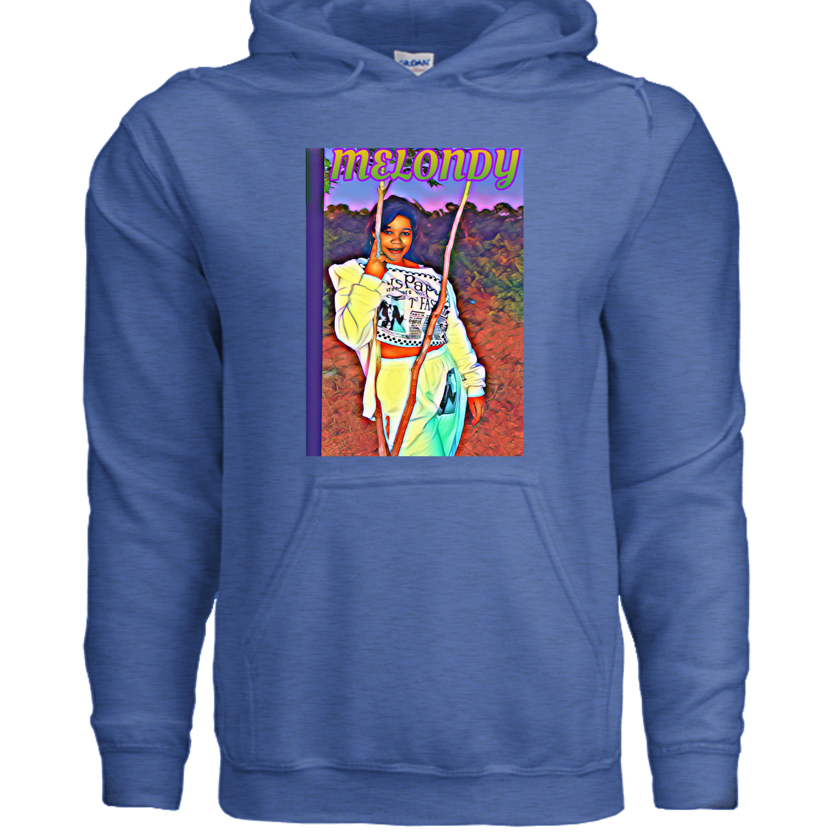 Heather Sport Royal - G185 - FRONT