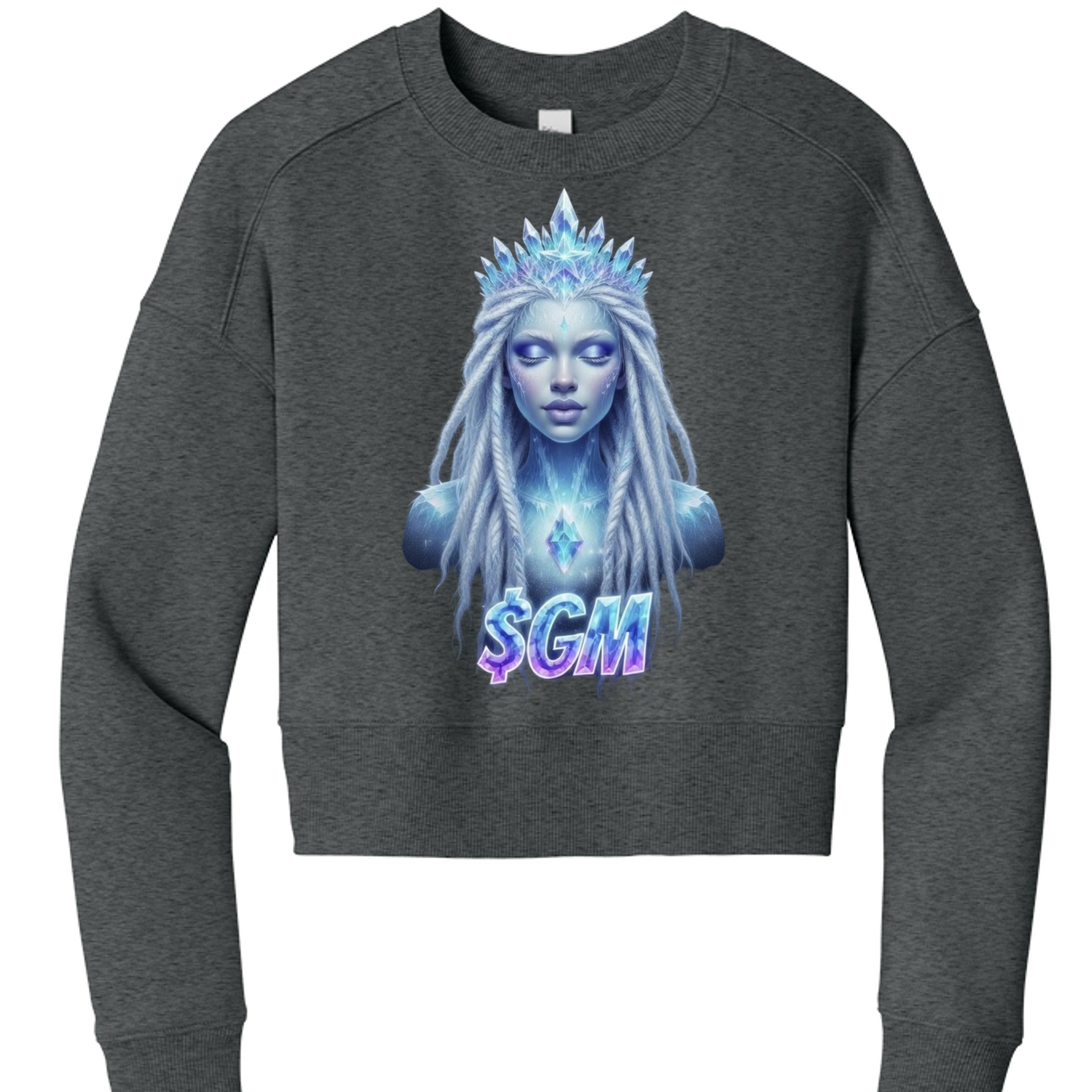 Heathered Charcoal - DT1105 - FRONT